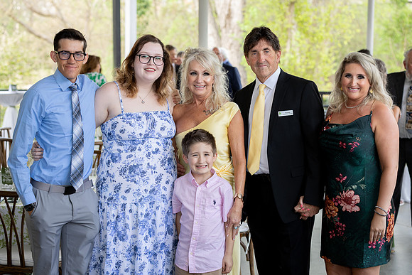 Adam Revis, Taylor Guthrie, Lisa Revis, Easton Emerson, Tim Revis, Jenna Emerson